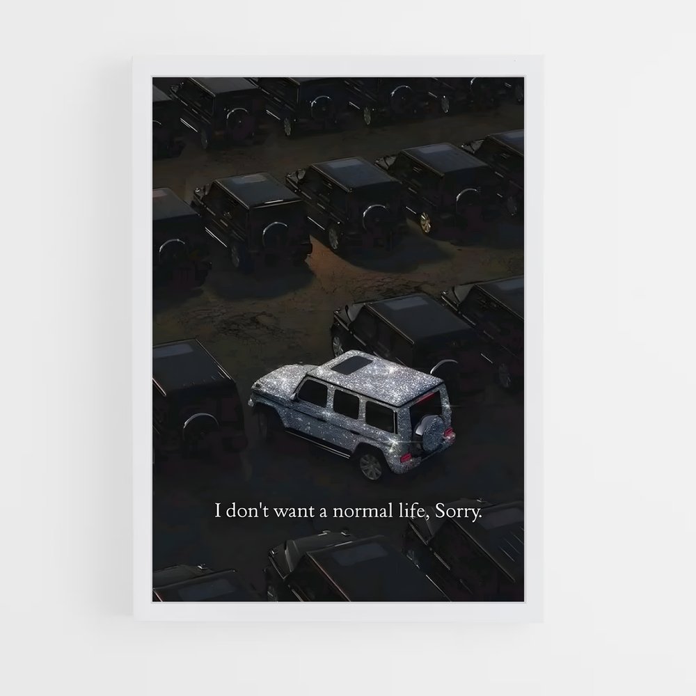 Poster G Wagon Dreams – affiche Mercedes (vue 3)